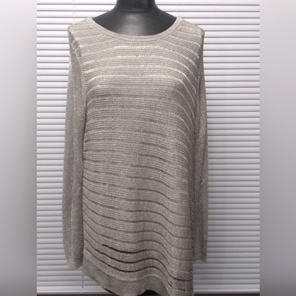 Chico's crochet mini dress size L
